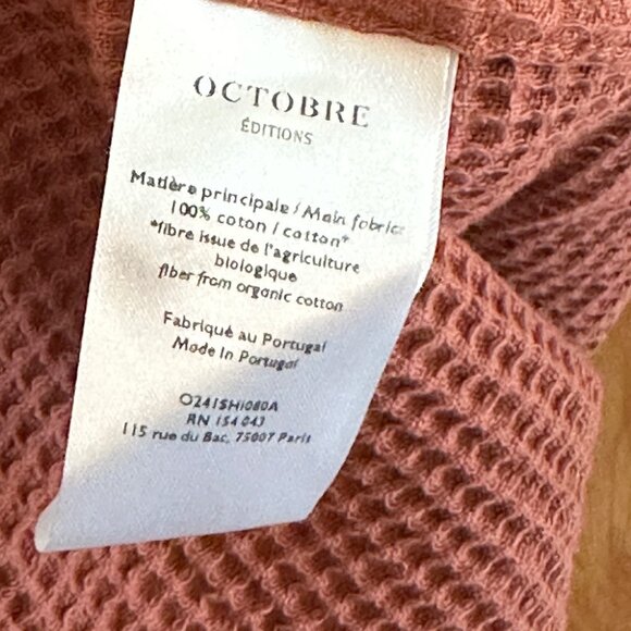 Sezane Men Textured Shirt Size XL - Picture 4 of 5